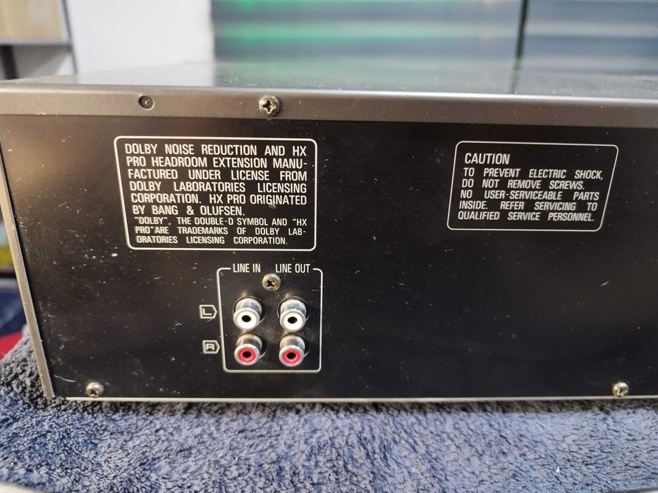 Technics RS-BX404 RS BX 404 Dolby B C HX PRO Magnetofon w 100% sprawny