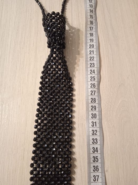 Кольє -краватка з бісеру