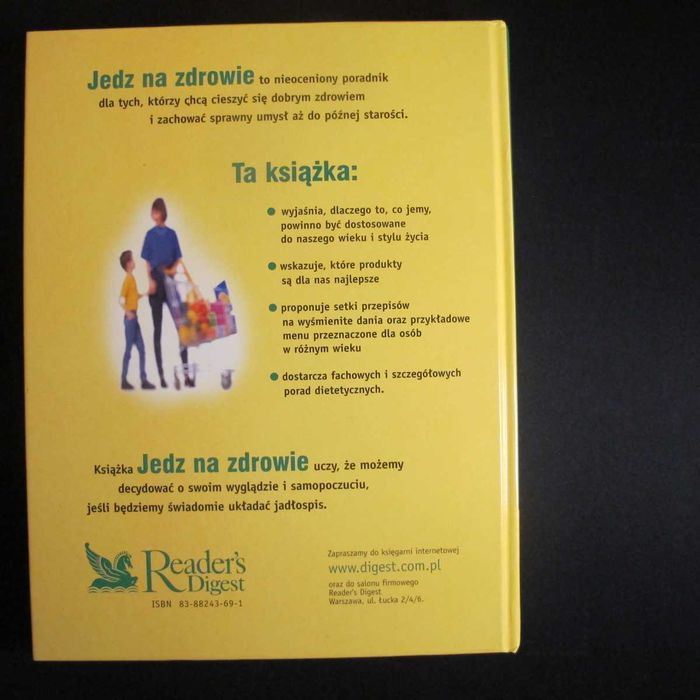 zestaw: jedz zdrowo + jedz na zdrowie - Reader's Digest + gratis
