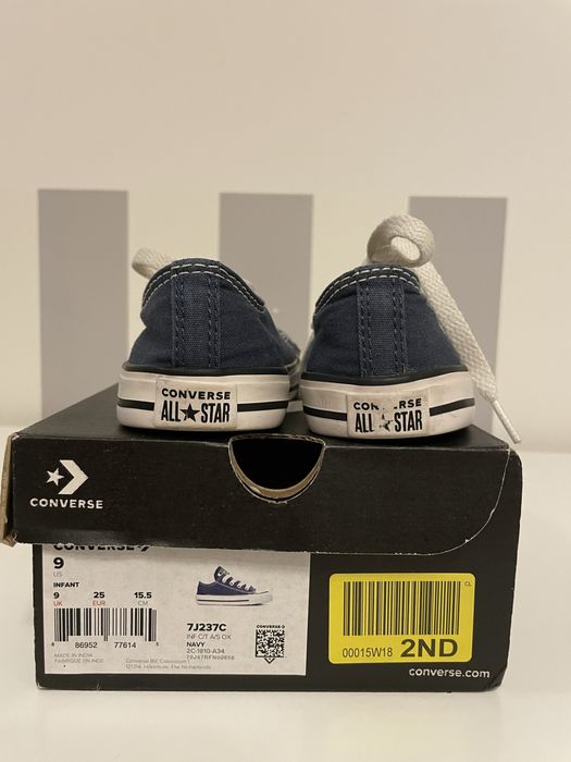 Trampki Converse rozmiar 25 unisex chłopiec dziewczynka
