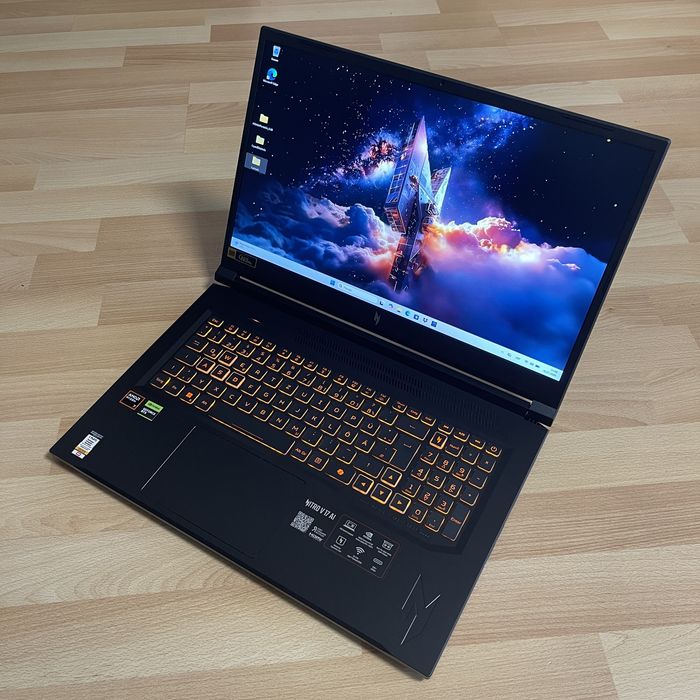 Ноутбук Acer Nitro! RTX 5060 8gb, R7 260, 32gb/1024gb, 17.3" 2.5k 165Hz!