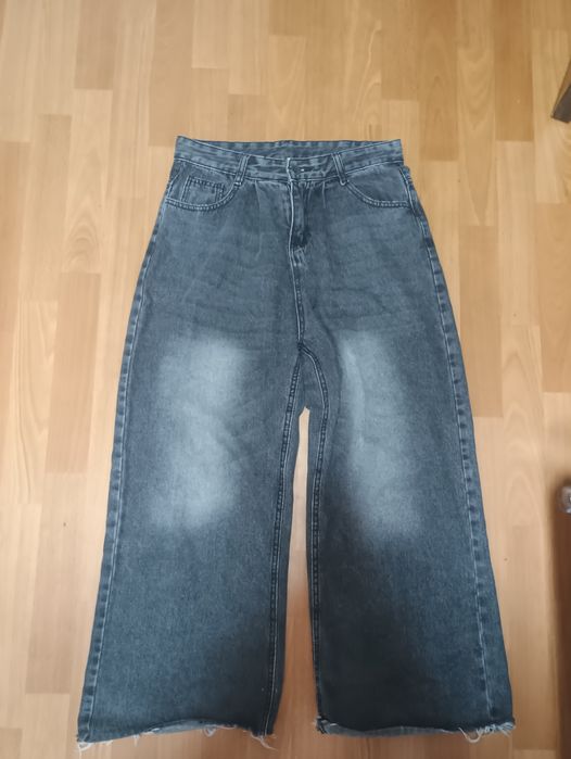Джинси сірі Baggy Fit