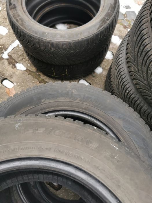Cztery zimowe opony NOKIAN 195/65 R15