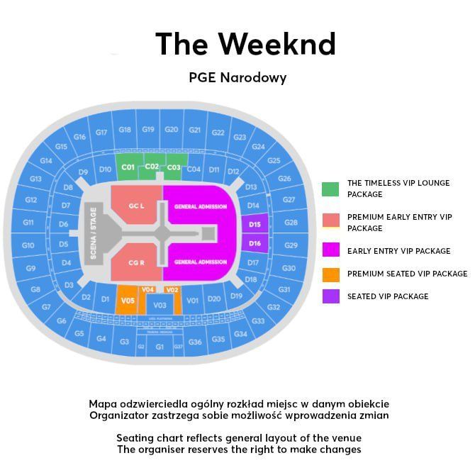 Останні THE WEEKND квитки  Польща  4-5 серпня 2026