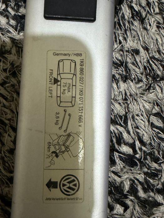 Barras tejadilho VW Golf Variant (2007-2013)