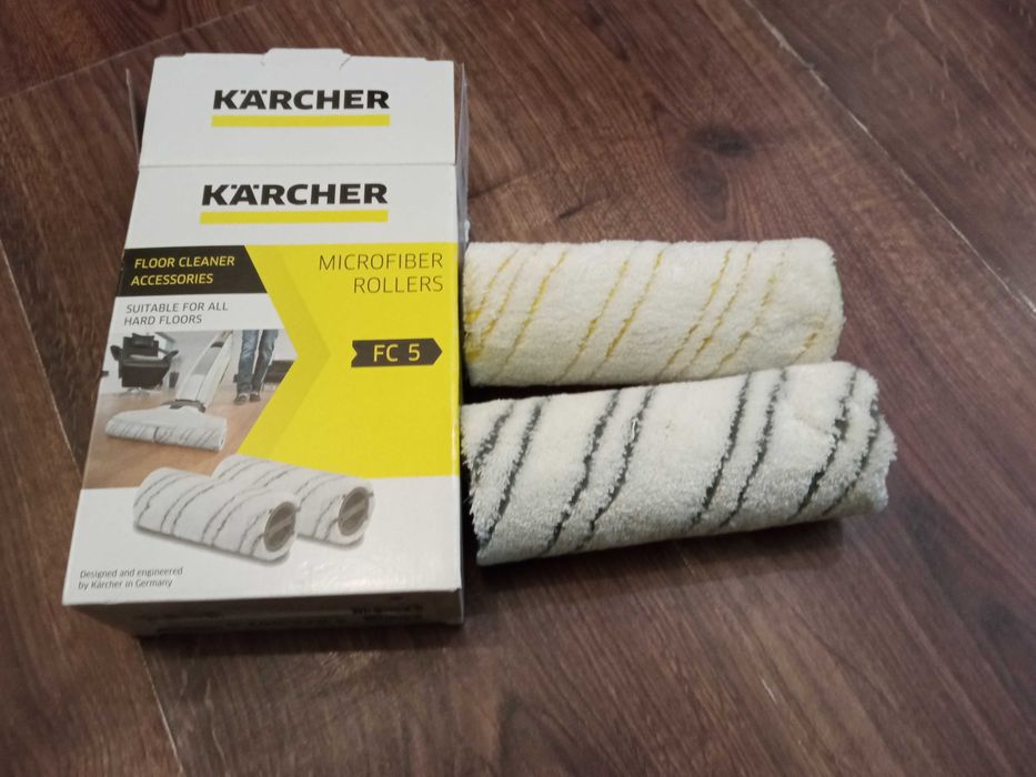 Zestaw rolek padów mop Karcher FC