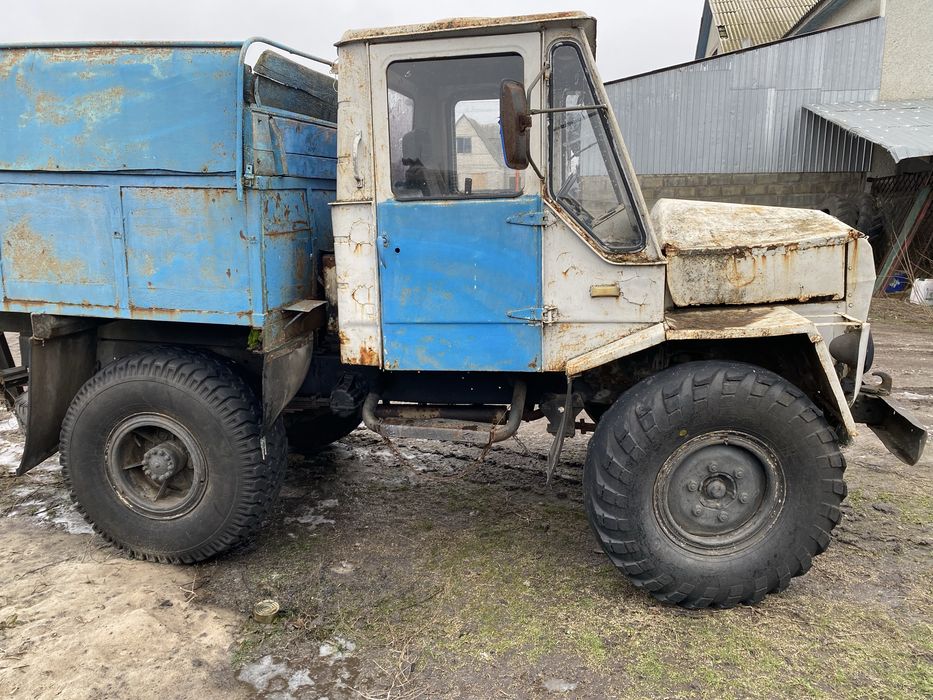 Продам самодельный трактор с кузовком