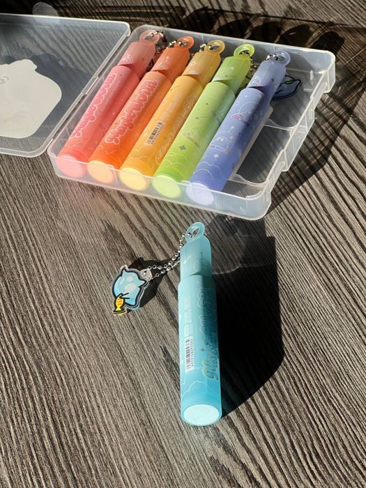 Акварельні маркери 6 кольорів NO983-1 для творчості та хобі