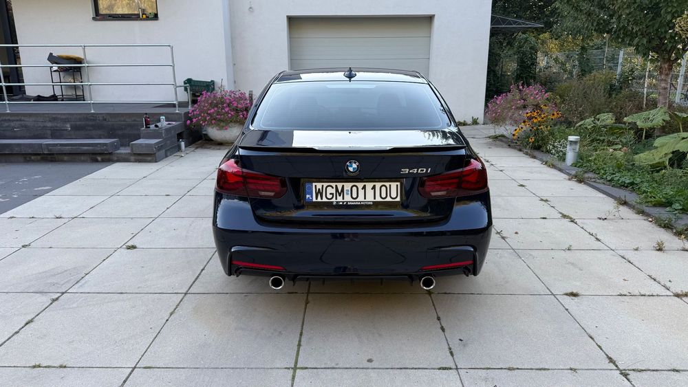 BMW Seria 3 BMW Serii 3 F30 340i imperial blue