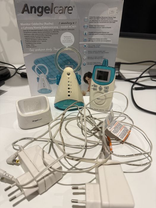 Niania i minitor oddechu Angelcare AC401