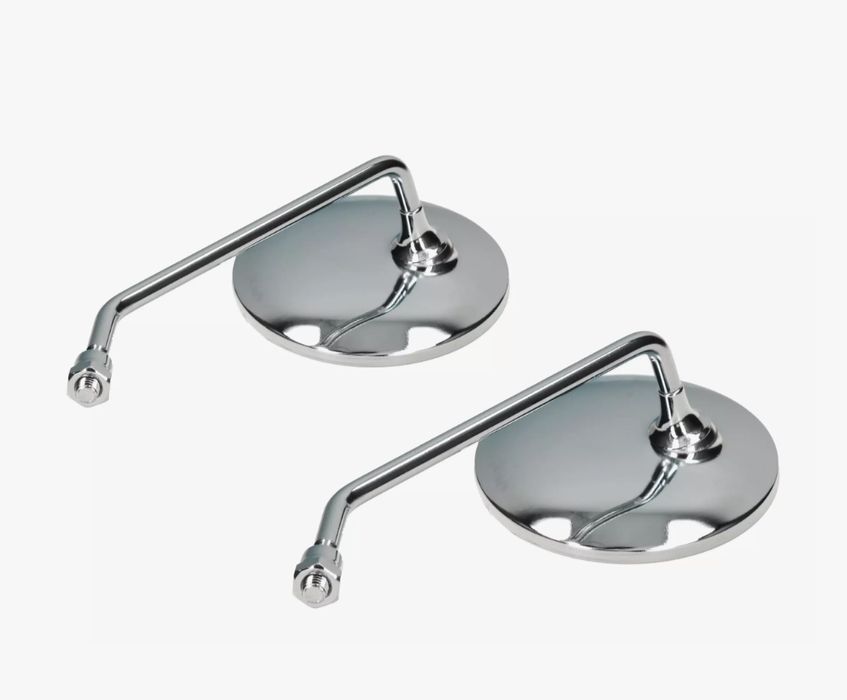 Nowe lusterka chrom WSK SHL wfm komar junak kpl