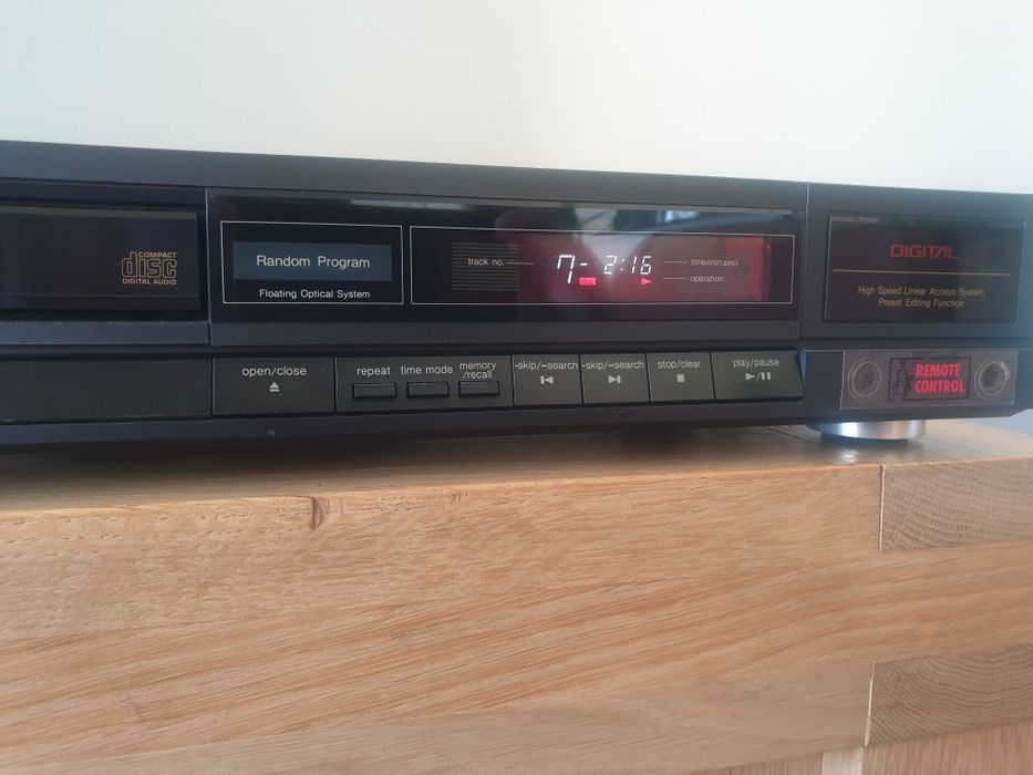 Odtwarzacz cd technics sl p 111 sterowany pilotem rzadka wersja