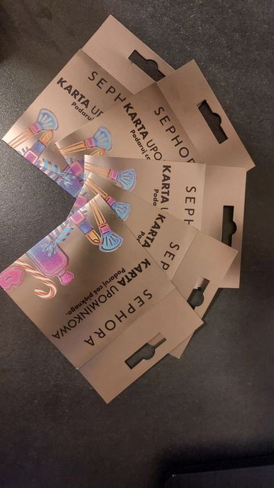 Karty podarunkowe sephora