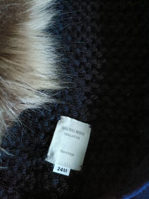 Colete de malha com capuz