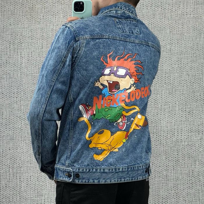 Джинсовка Nickelodeon x Members Only Denim Jacket куртка джинсова