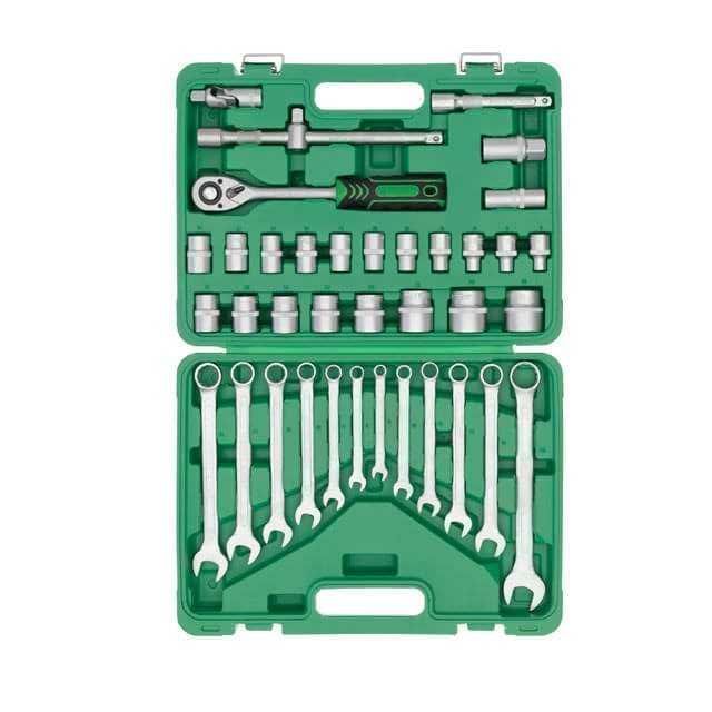 Набор инструментов 38 ед. 1/2" INTERTOOL ET-6038SP. Набір головок