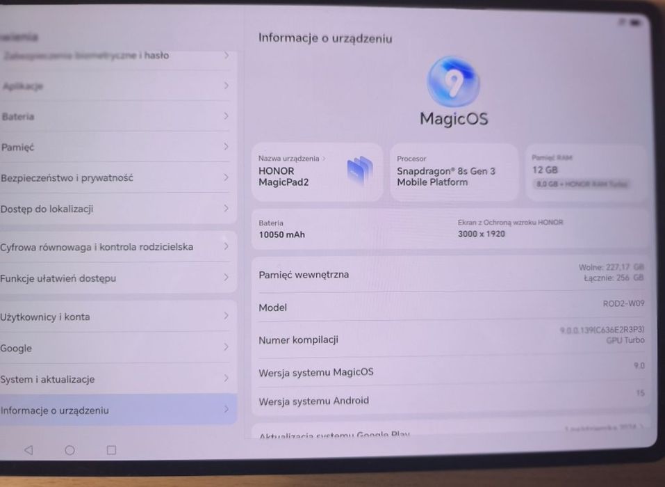 Tablet Honor Magic Pad 2