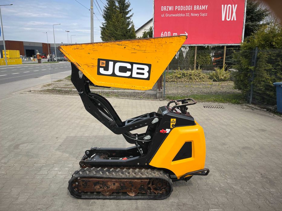 Taczki spalinowe gąsienicowe, wozidło budowlane JCB HTD-5, 2020 rok