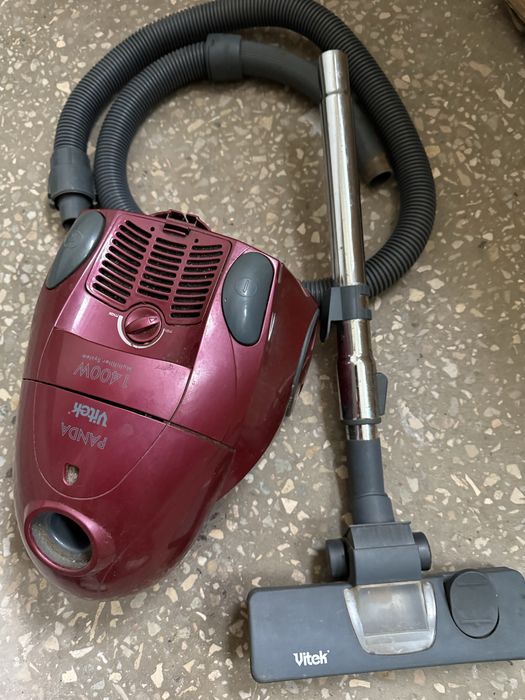 Пылесос в рабочем состоянии