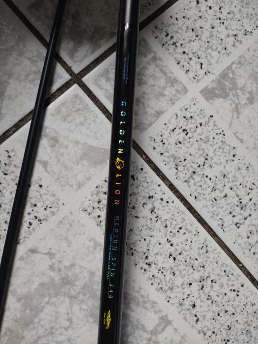 wędka mikado Golden Lion medium spin 240 carbon