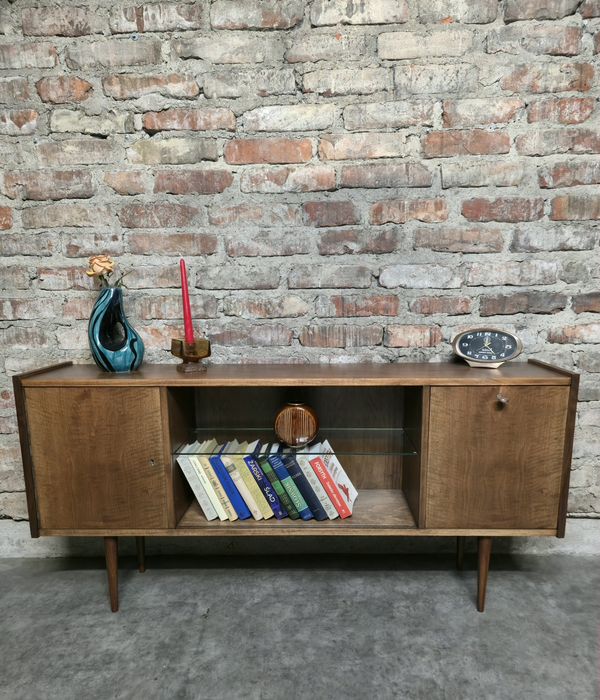 Komoda/szafka vintage prl Hałasa po całkowitej renowacji