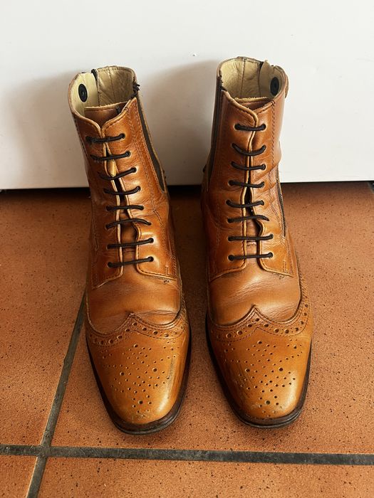 Botins Chester Camel senhora