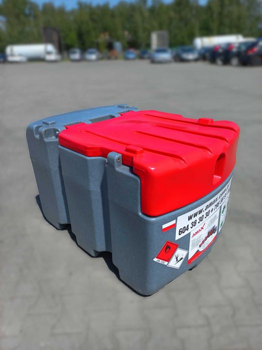 zbiornik na paliwo 425 l ropa olej, mobilny - idealny na plac budowy
