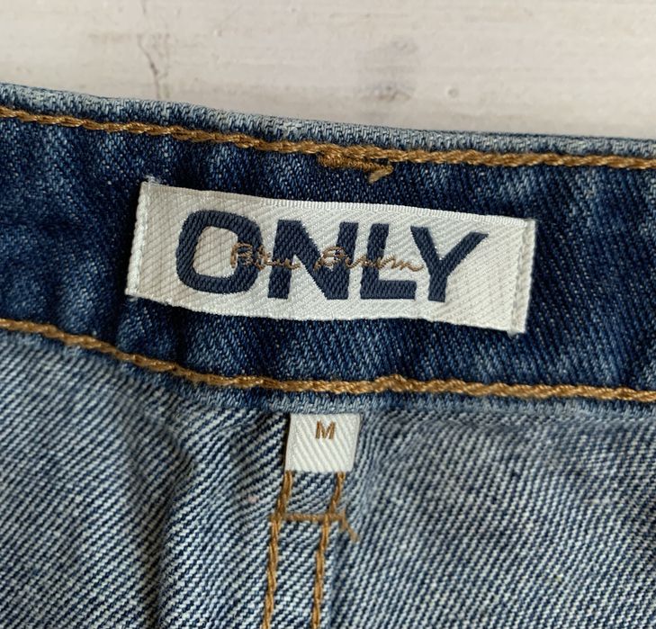 Szorty Damskie Spodenki Jeans Only M Hafty Kwiaty Flower Nowe !