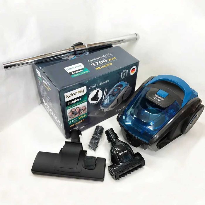 НЕМЕЦКИЙ новый Пылесос без мешка Rainberg RB-652TB 3700W 2,5L