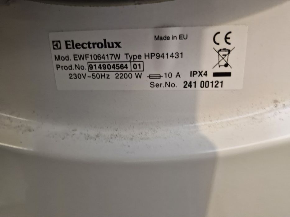 Pralka electrolux