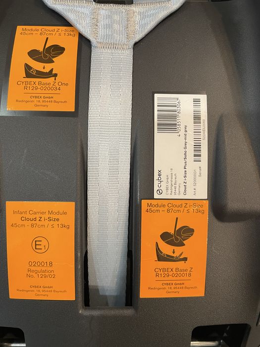 Автокрісло Cybex Cloud Z2 i-Size Plus Soho Grey