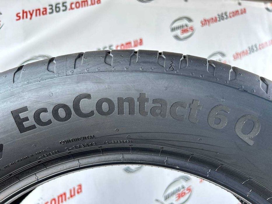 Літні шини стану нових 215/60 R18 CONTINENTAL ECOCONTACT 6 Q рік 2025