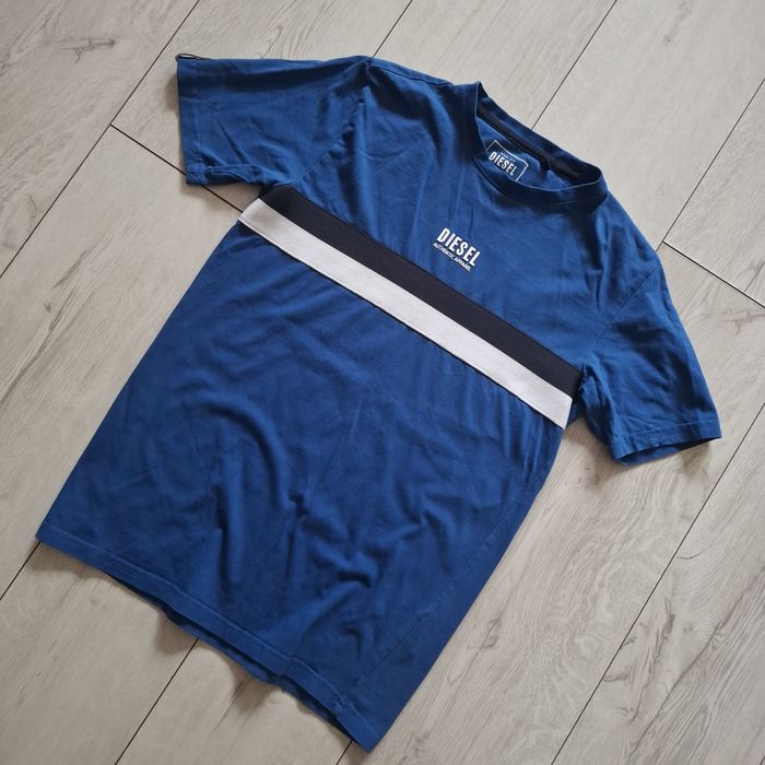 Diesel koszulka męska oryginalna t-shirt S bawełniana logo streetwear