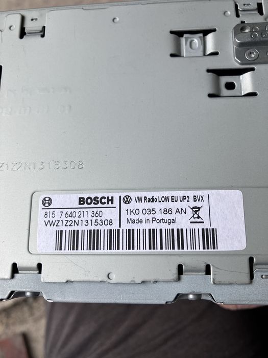 Radio 1K0035186AN VW RCD 310