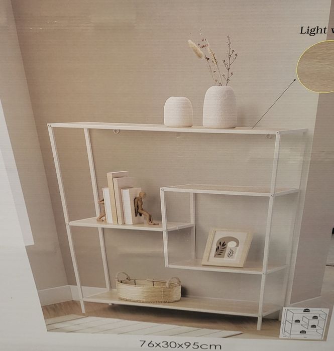 Movel novo em aço bege modelo industrial