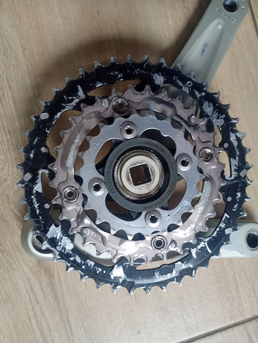 Korba Shimano Alivio  FC -M411 44/32/22  ramiona 170 + nowy support VP