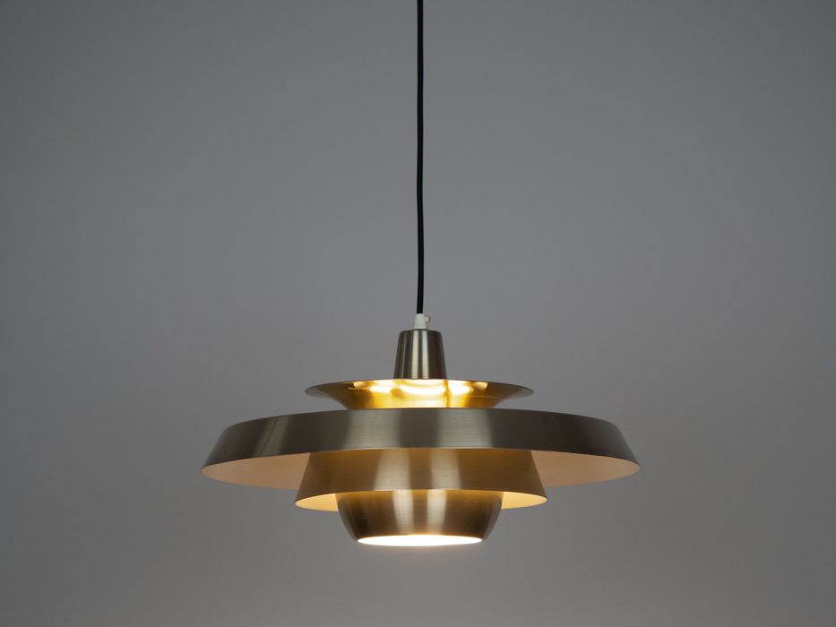Duńska vintage lampa Superlight proj. David Mogensen, lata 70-te