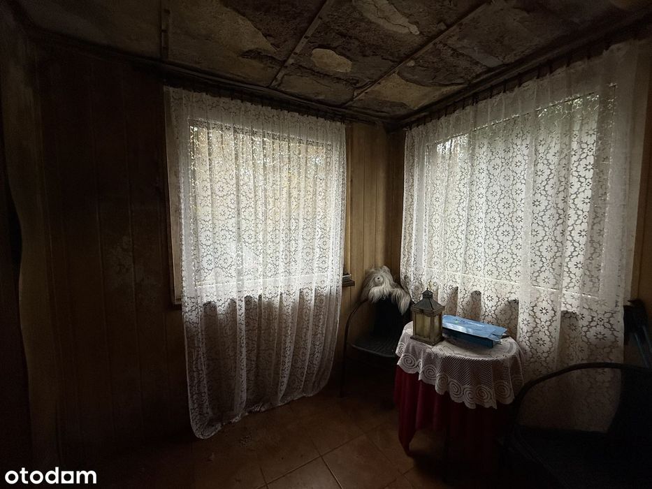 Dom do GRUNTOWNEGO remontu pod lasem, tylko dla zdecydowanego klienta.