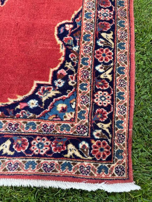 Dywan Chodnik Perski Wełniany Kaszmirowy Iran Keshan 285x84 gal. 7 tyś