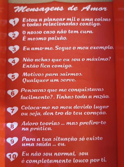 Venda e Pergaminho. Nova em caixa. Dia dos Namorados