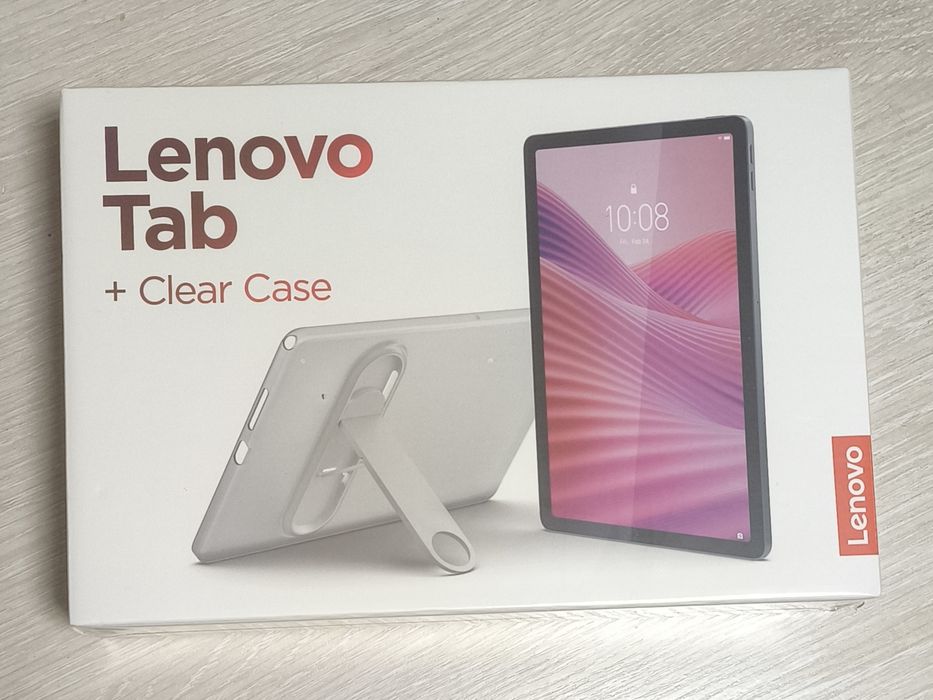 Lenovo Tab 8/128GB LTE Luna Grey + Clear Case (TB311XU)