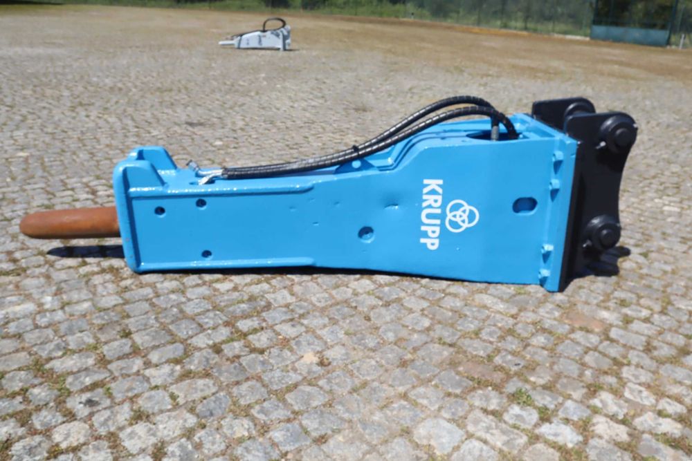 Krupp HM 1500 2150 kg 26 – 40 t martelo hidráulico