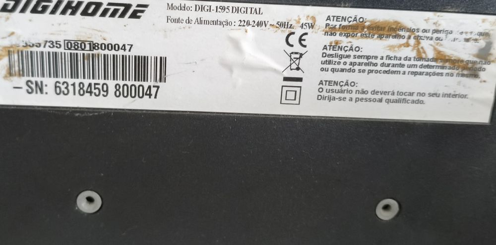 Tv Monitor DIGIHOME 15"