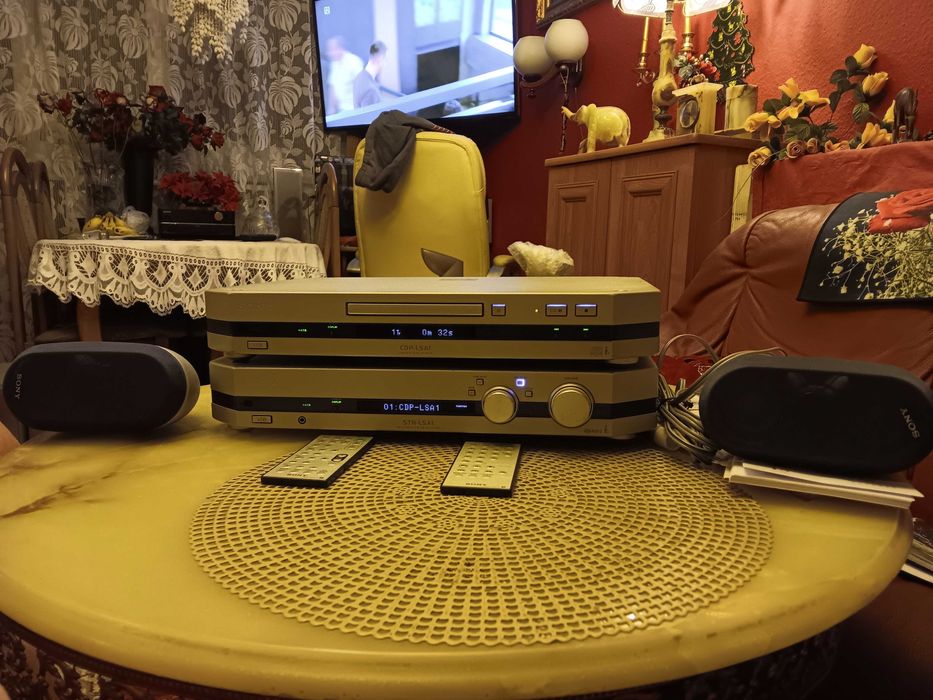 Sony str-lsa1 + cdp-lsa1 plus piloty oryg