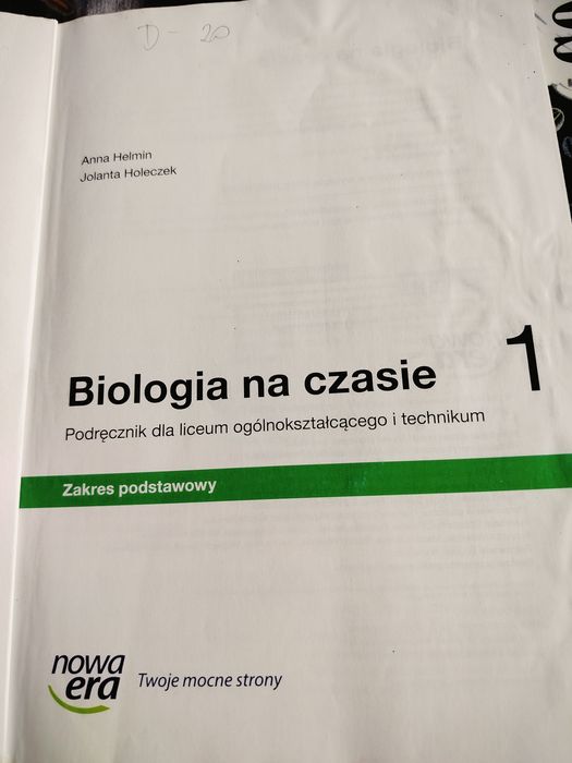 Biologia na czasie 1