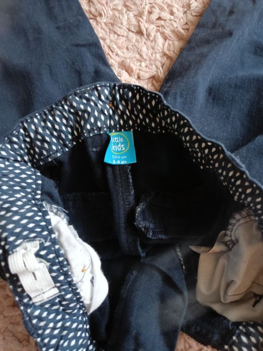 Spodnie chłopięce eleganckie wyjściowe