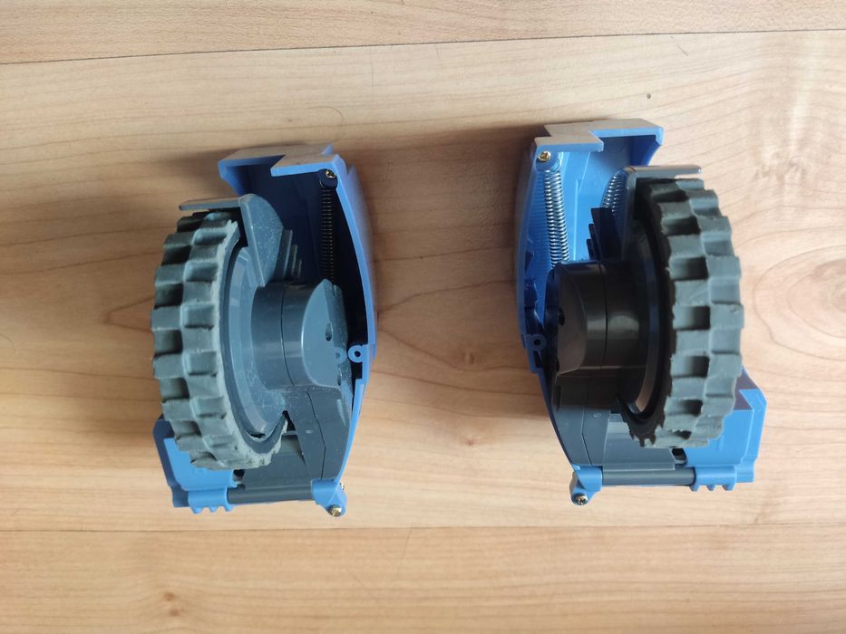 Rodas, compart. escova,motor escova lateral, roda frente Irobot Roomba