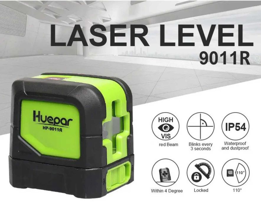 Лазерний рівень нівелір Huepar HP-9011R