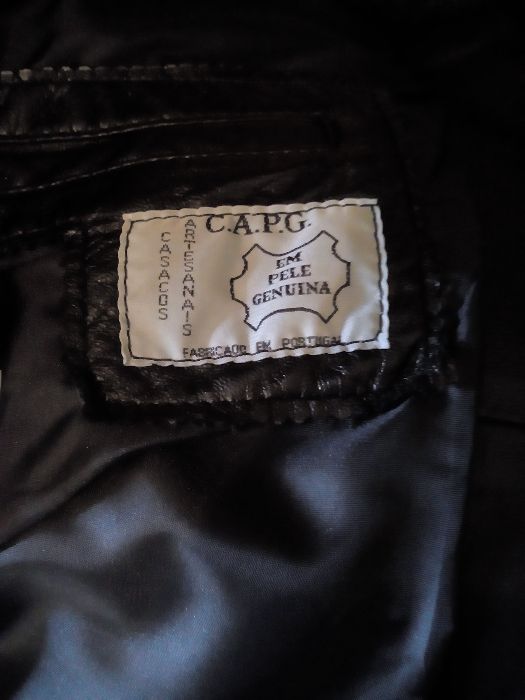 Casaco de Pele Genuína - Fabrico Artesanal Português