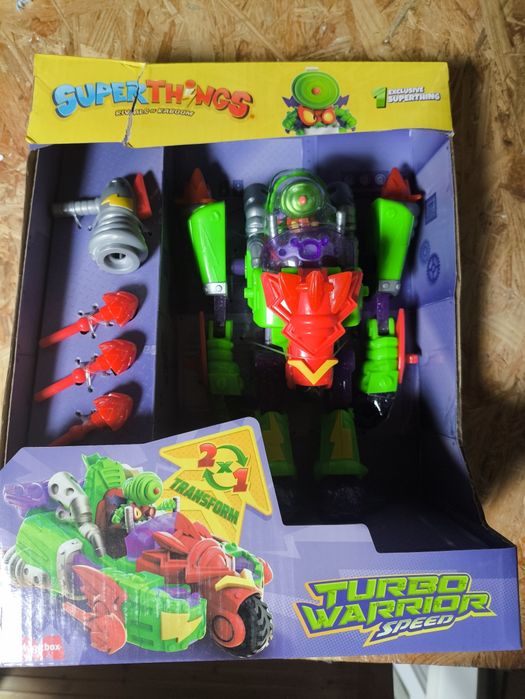 Figurka SUPERTHINGS SuperBot Turbo Warrior